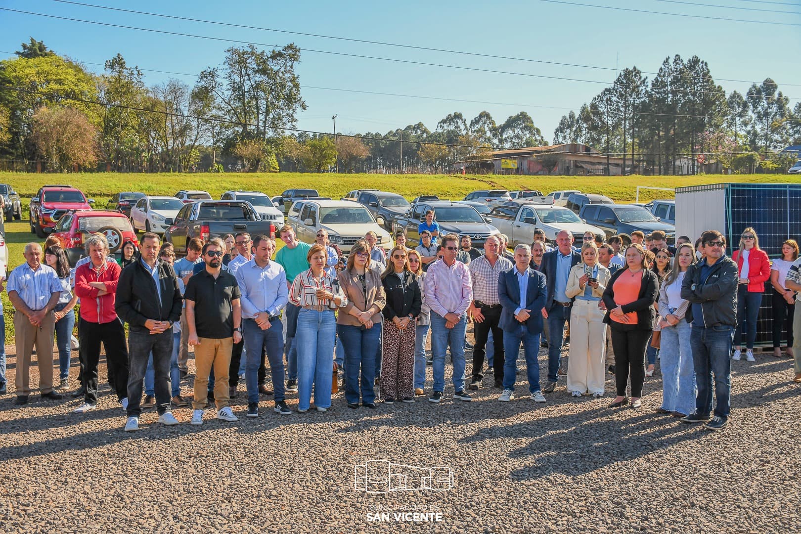 Acto de inauguración de La Nueva Energía Solar.
