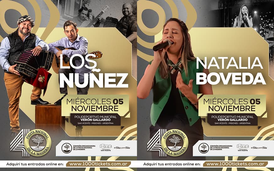Los Nuñez y Natalia Boveda