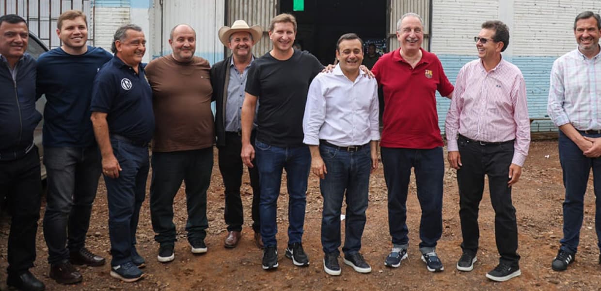 Imagen de portada para Día del Camino en Misiones: Passalacqua, Herrera Ahuad y el intendente de Fracrán en un festejo marcado por la realidad vial