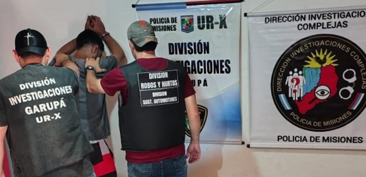 Imagen de portada para Capturaron en Garupá a un peligroso prófugo brasileño por femicidio y sicariato