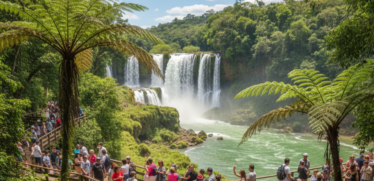 Imagen de portada para Misiones cerró un fin de semana largo con 70% de ocupación turística