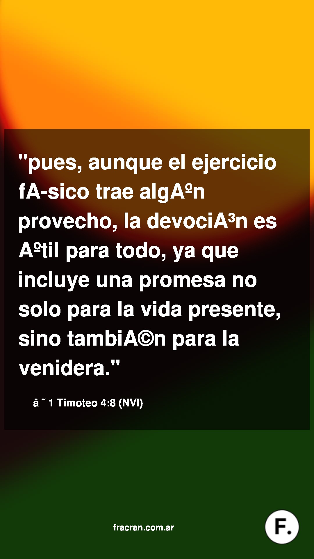 Versículo Bíblico del Día