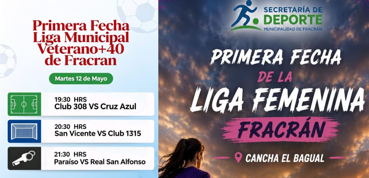Ilustración editorial de portada sobre Arranca el fútbol en Fracrán: Liga Femenina el sábado y Veteranos +40 el martes