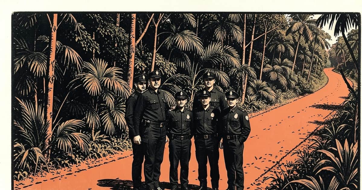 Ilustración editorial de portada sobre Fracrán unificó su jurisdicción policial en San Alfonso