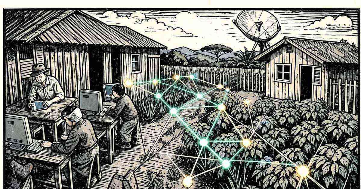Ilustración editorial de portada sobre Inteligencia artificial en julio de 2026: qué está pasando en el mundo, en el país y en el monte