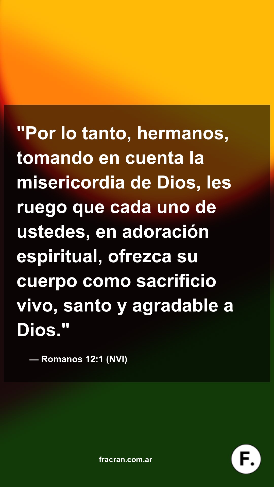 La Palabra del Día del 29 de julio de 2026.