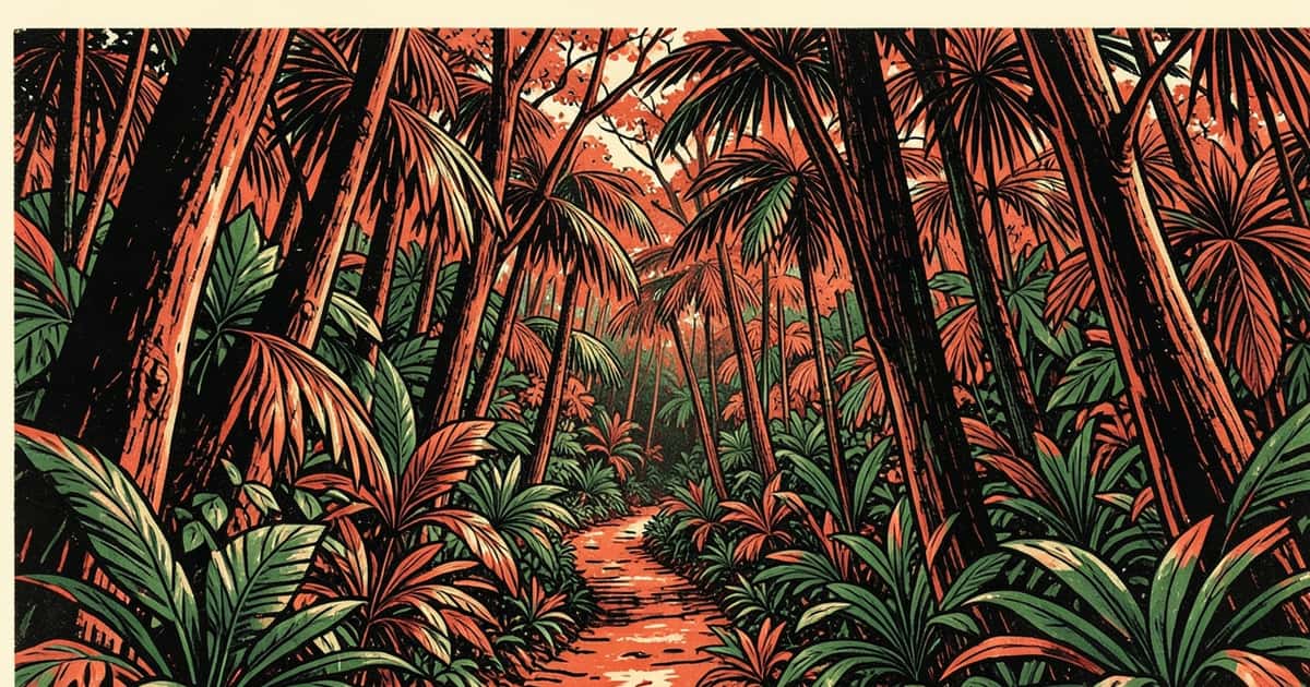 Ilustración editorial de portada sobre Yabotí: dos operativos en una semana contra la caza furtiva