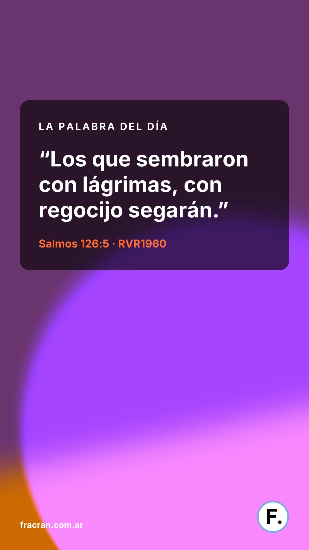 La Palabra del Día del Domingo, 16 de agosto de 2026